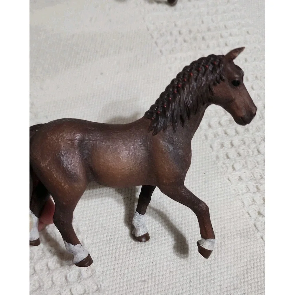Lot of 5 Schleich Horse Figures 2016 2017 2018 Collectible Plastic Animal Models